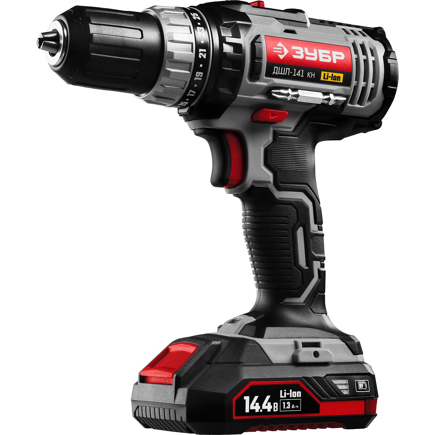 Дрель-шуруповерт, 2 АКБ ДШЛ-141 КН