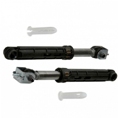 Амортизатор Ariston, Indesit, 100N, L165-255мм, комплект 2шт + фиксаторы, C00262816