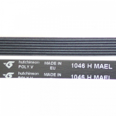 Ремень 1046 H7, L1000мм, черный, Hutchinson