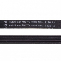 Ремень 1136 J4, L1136мм, черный, Hutchinson