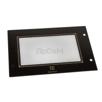 Стекло двери наружное для микроволновой печи Electrolux 4055403887